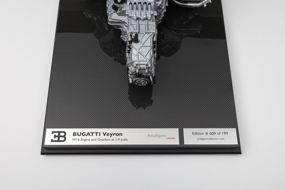 Bugatti Veyron W16 Engine and Gearbox at 1:4 scale