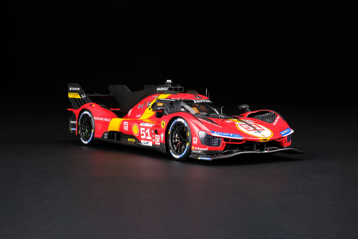 Ferrari 499P - Hypercar #51 - 2023 Le Mans Winner - 1:18 scale
