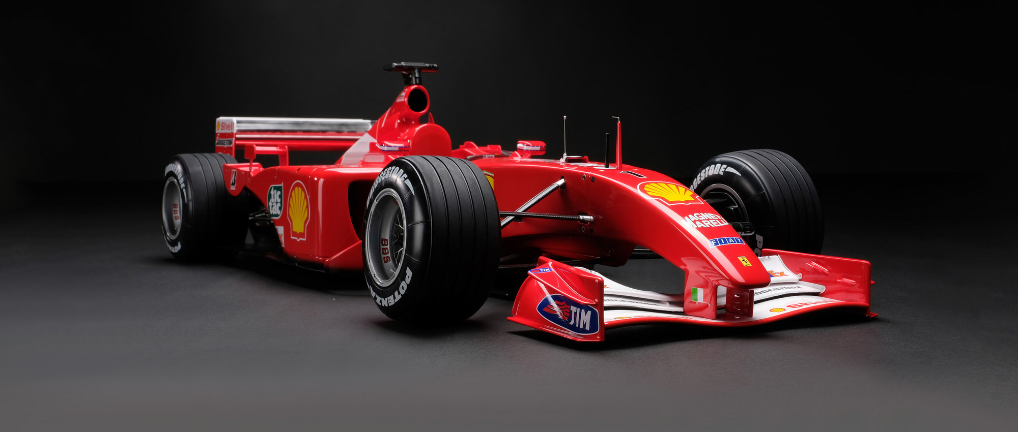 Ferrari F2001 Rear フェラーリ F2001 - 2001 ハンガリー グランプリ – Amalgam Collection