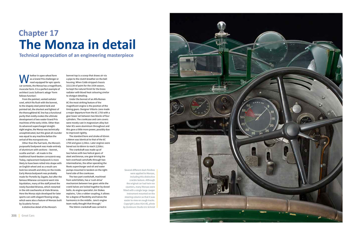 Alfa Romeo Monza - The autobiography of the celebrated 2211130 (Limited Edition)