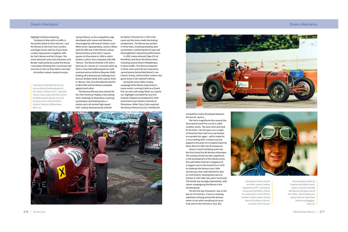 Alfa Romeo Monza - The autobiography of the celebrated 2211130 (Limited Edition)