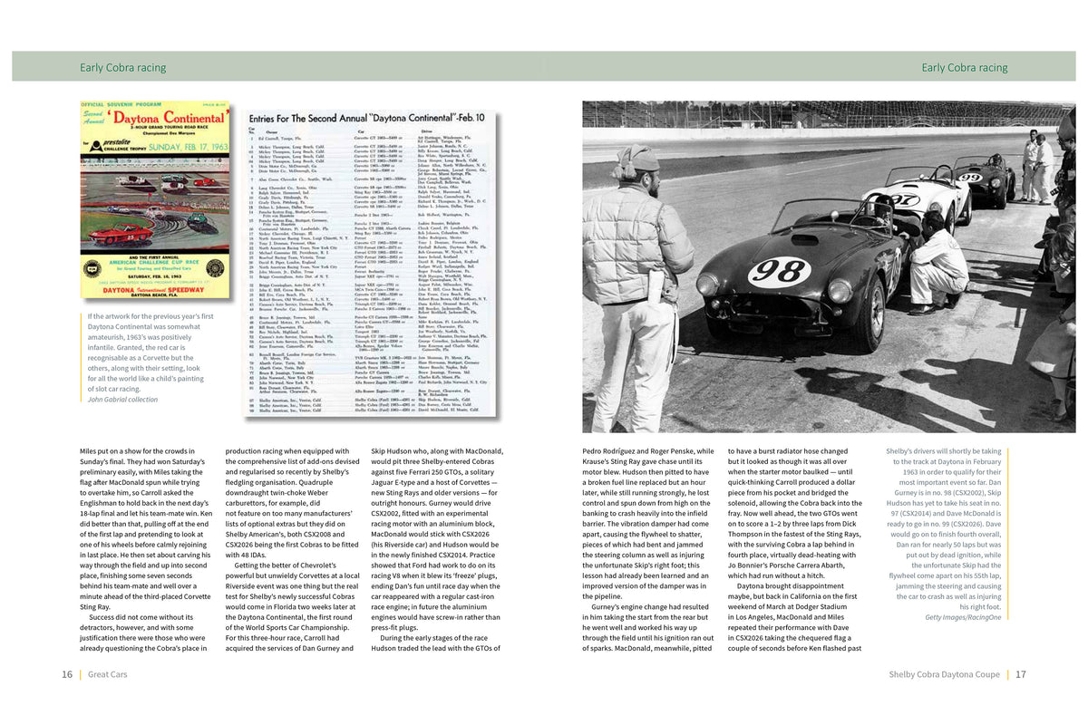 Shelby Cobra Daytona Coupe - The autobiography of CSX2300 (Limited Edition)
