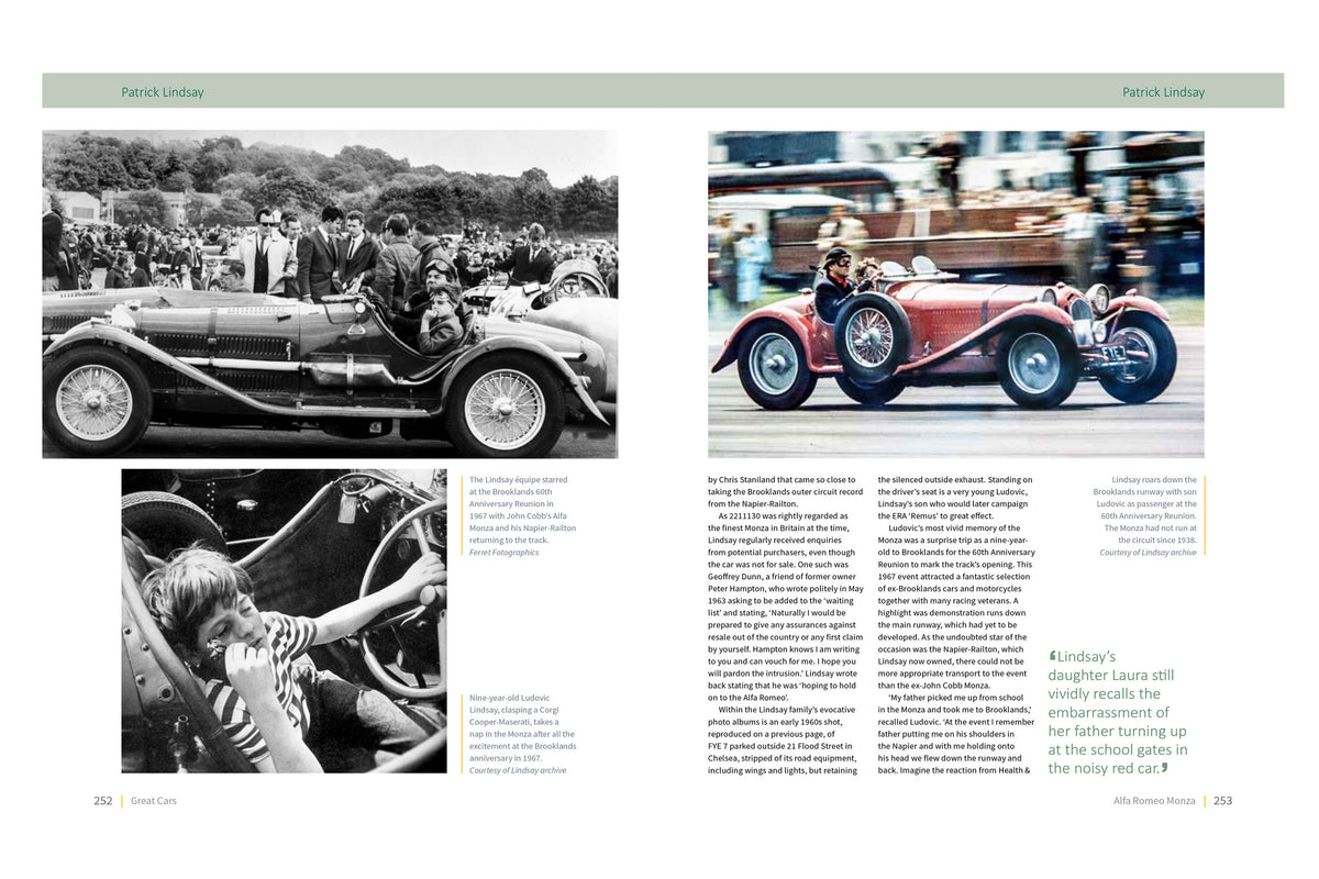 Alfa Romeo Monza - The autobiography of the celebrated 2211130 (Limited Edition)