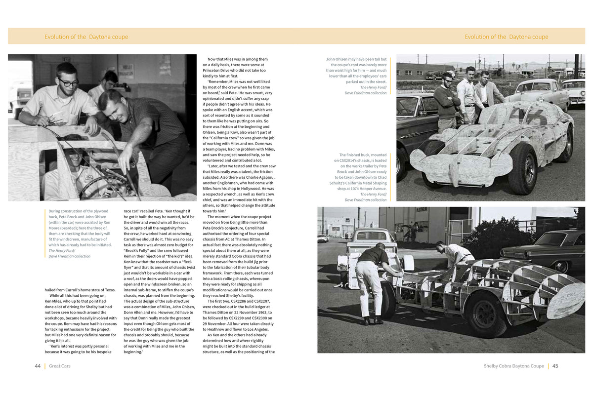 Shelby Cobra Daytona Coupe - The autobiography of CSX2300 (Limited Edition)