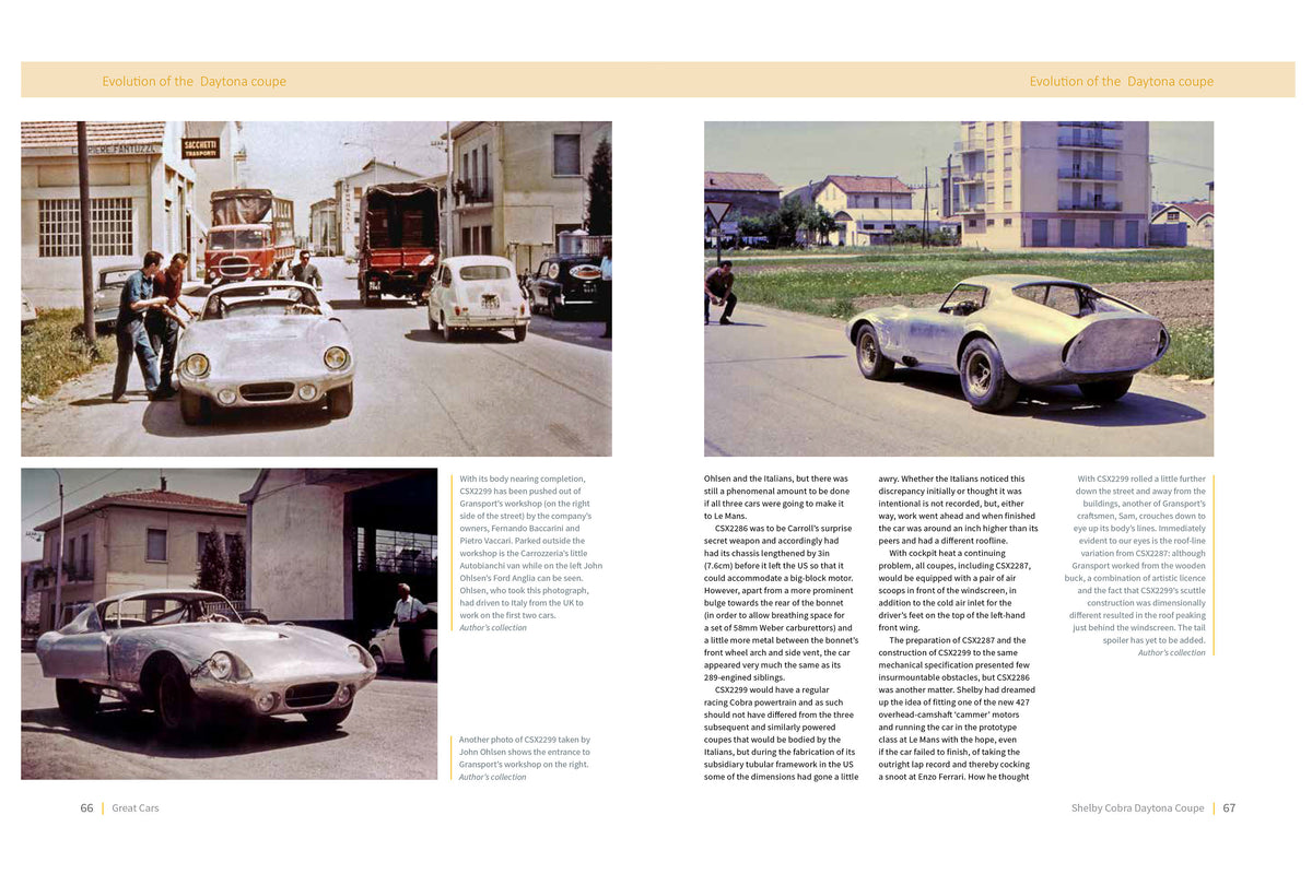 Shelby Cobra Daytona Coupe - The autobiography of CSX2300 (Limited Edition)
