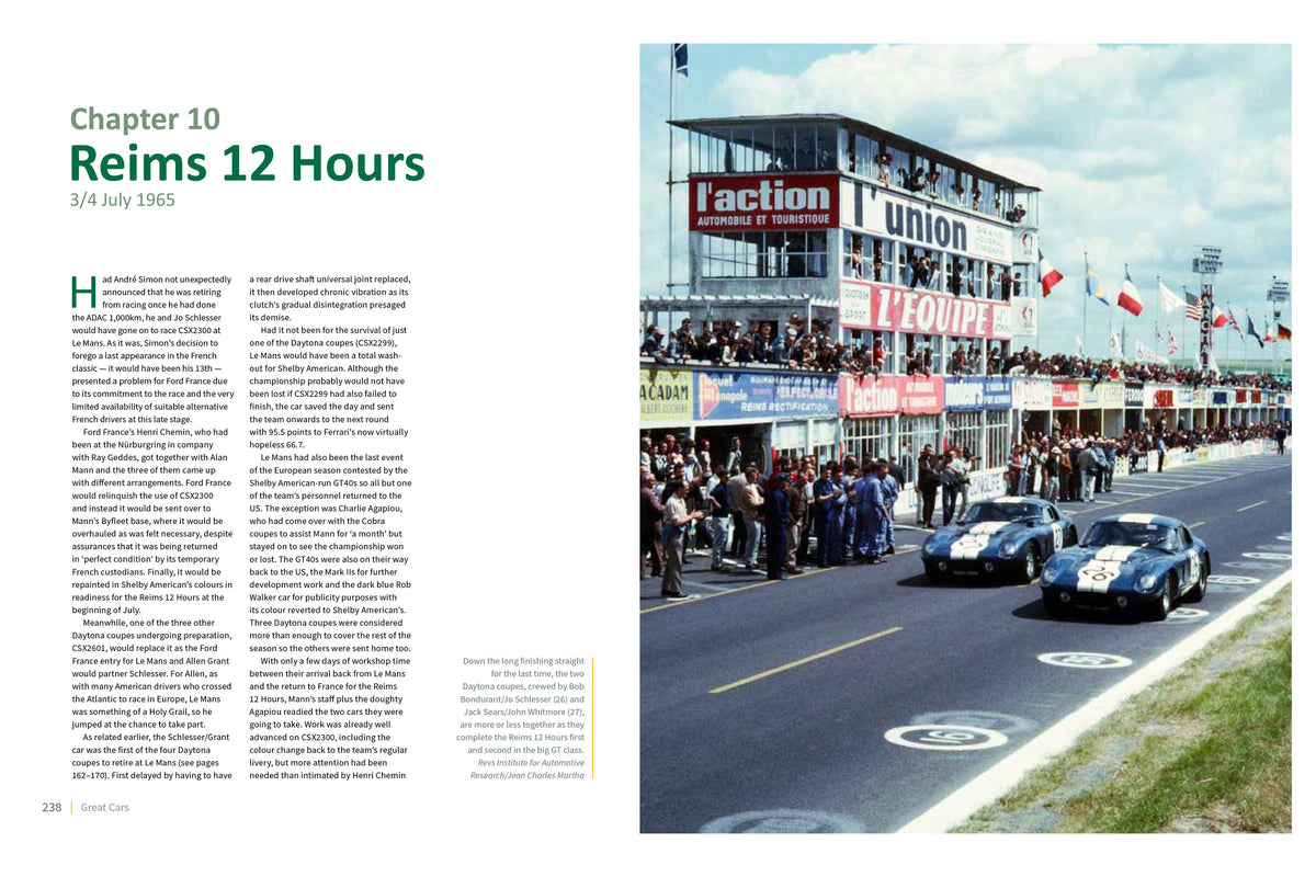 Shelby Cobra Daytona Coupe - The autobiography of CSX2300 (Limited Edition)