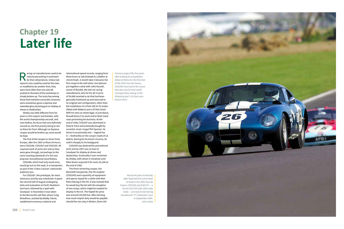 Shelby Cobra Daytona Coupe - The autobiography of CSX2300 (Limited Edition)