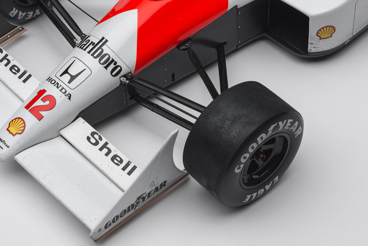 McLaren MP4/4 - Vainqueur du Grand Prix du Japon 1988 - Ayrton Senna - Modèle patiné