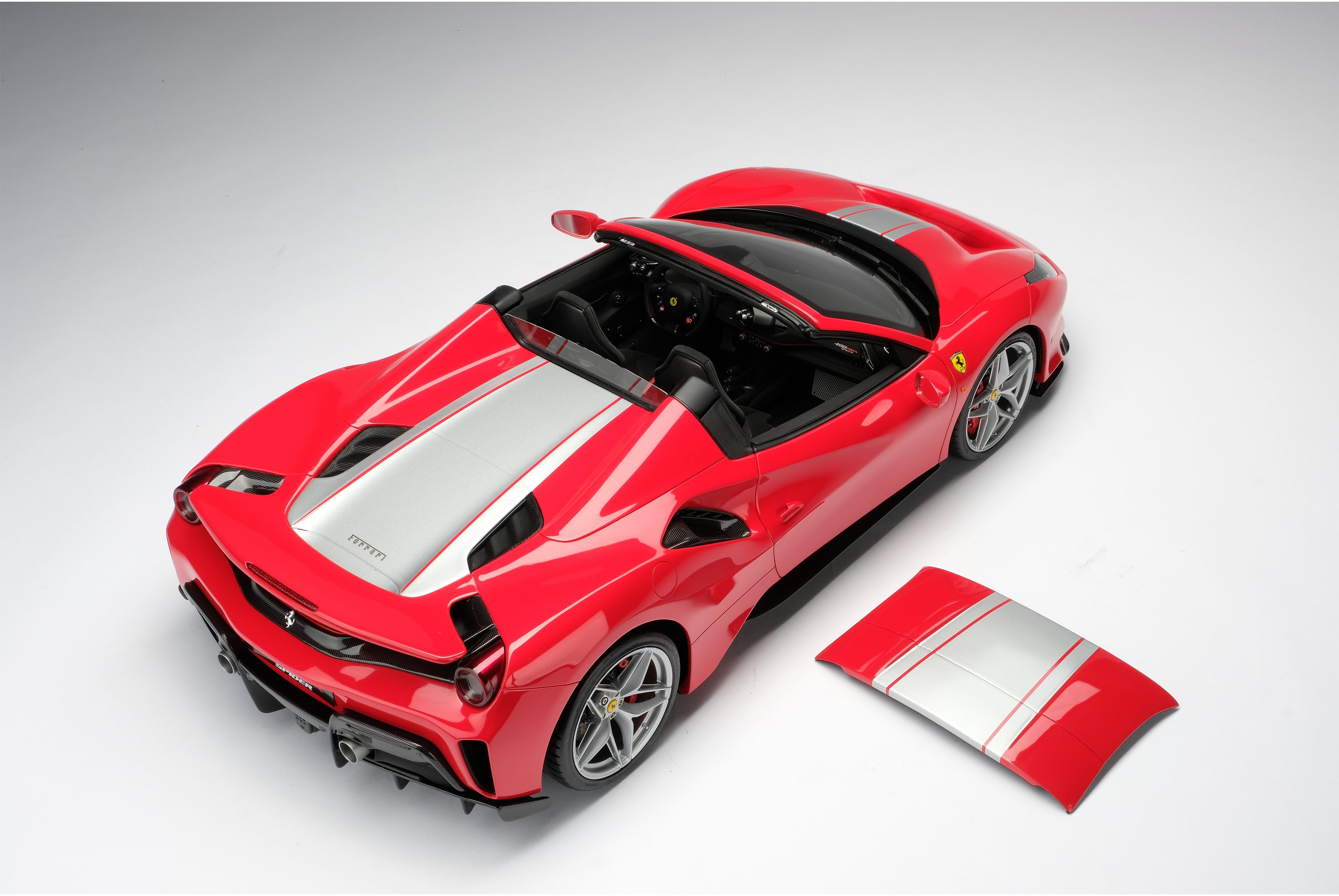 Autoabdeckung für Ferrari 488 Pista Spider 2018 2019, Erweiterte