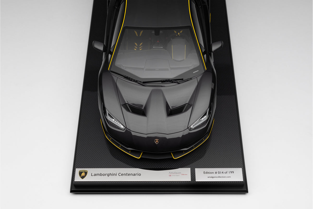 Lamborghini Centenario (2016) - Exposed Carbon Fibre - 1:8 scale