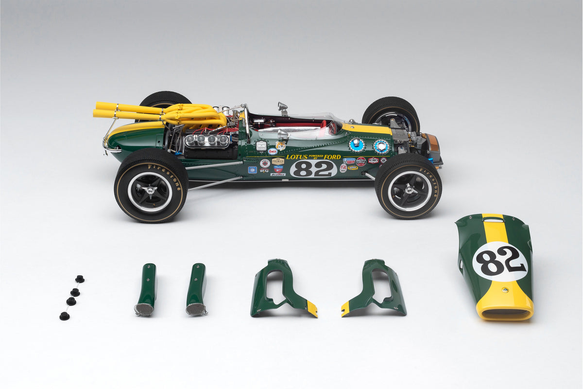 Lotus 38 - Vainqueur des 500 miles d'Indianapolis 1965 - Clark - Échelle 1/8