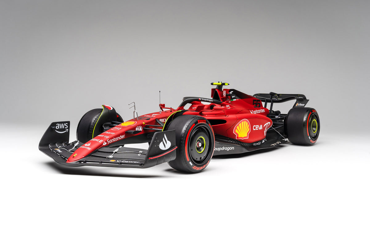 Ferrari F1-75 - 2022 Bahrain Grand Prix - Sainz - Second Place - 1:8 scale