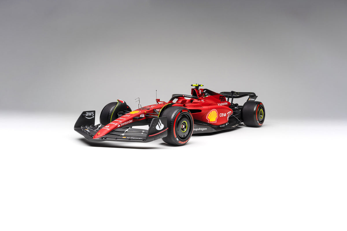 Ferrari F1-75 - 2022 Bahrain Grand Prix - Sainz - Second Place - 1:8 scale