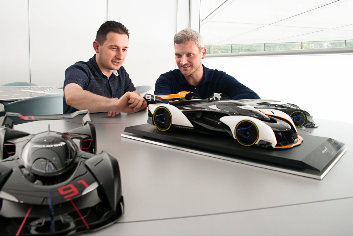 McLaren Ultimate Vision Gran Turismo (2017) - Signed Edition - Noir de Noir, Performance & Ulterior Future