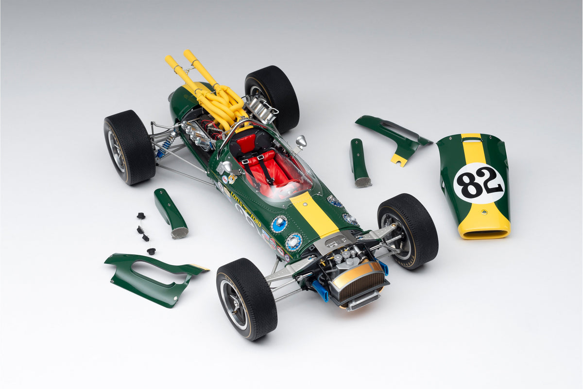 Lotus 38 - Vainqueur des 500 miles d'Indianapolis 1965 - Clark - Échelle 1/8