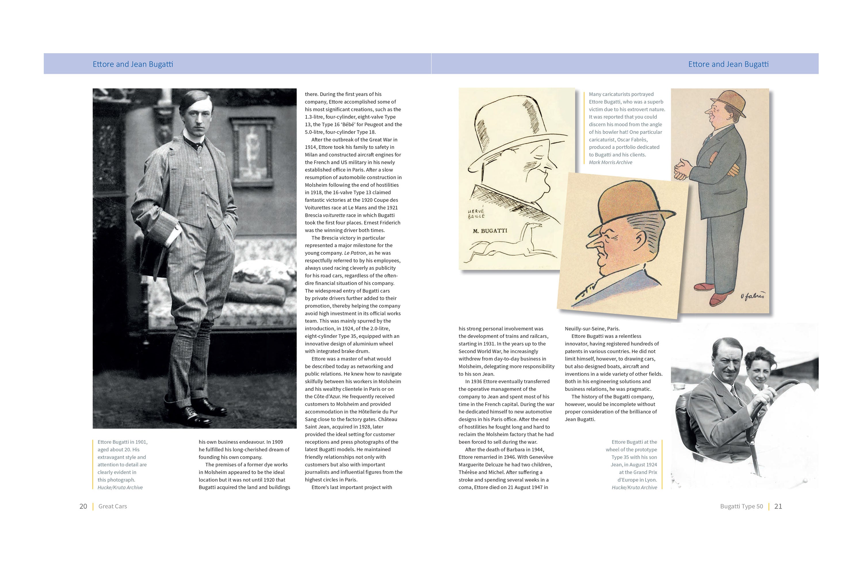 Bugatti Type 50 - The autobiography of Bugatti\'s first Le Mans car (Li –  Amalgam Collection