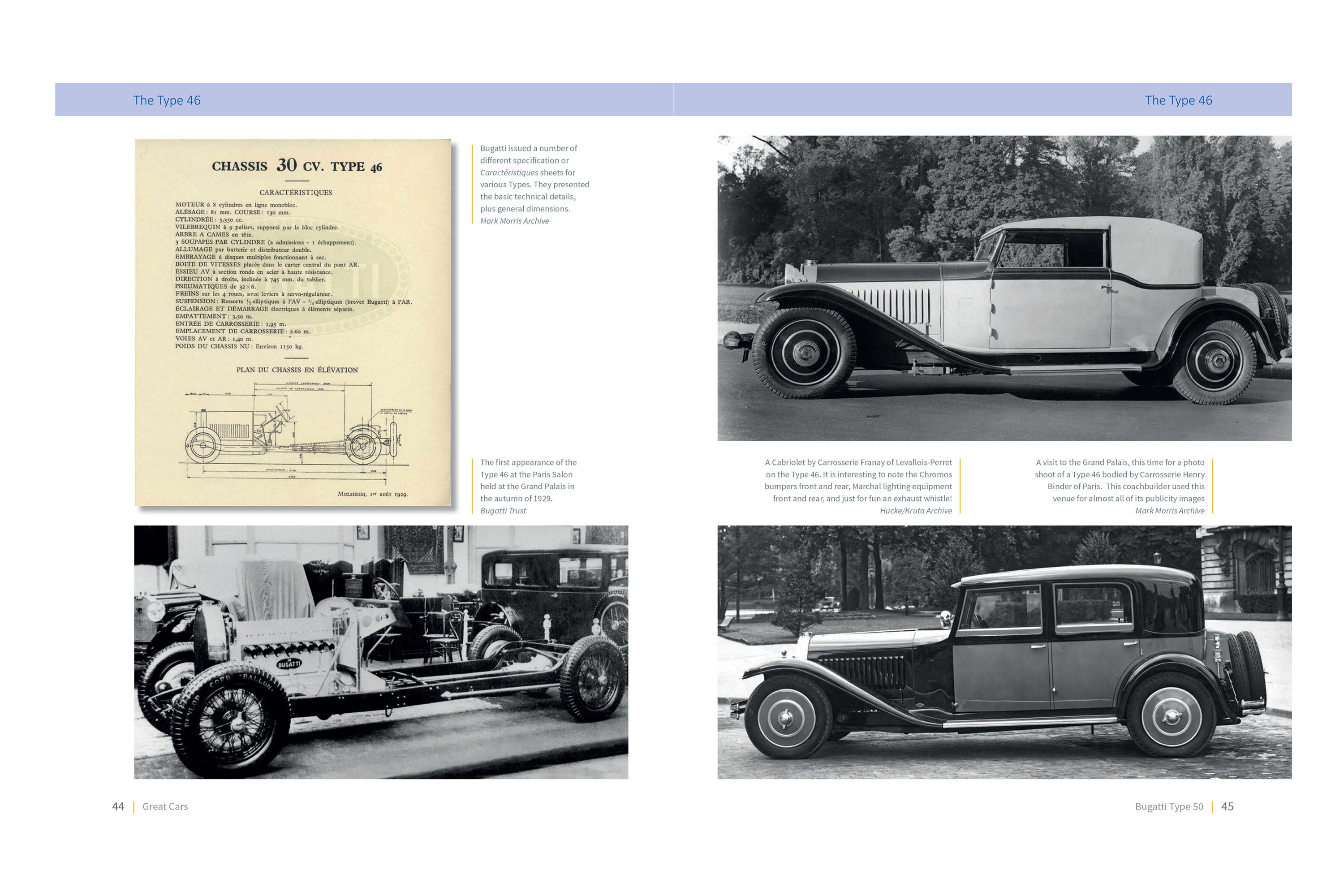 Bugatti Type 50 - The Amalgam autobiography – Collection Bugatti\'s of first Mans car Le (Li