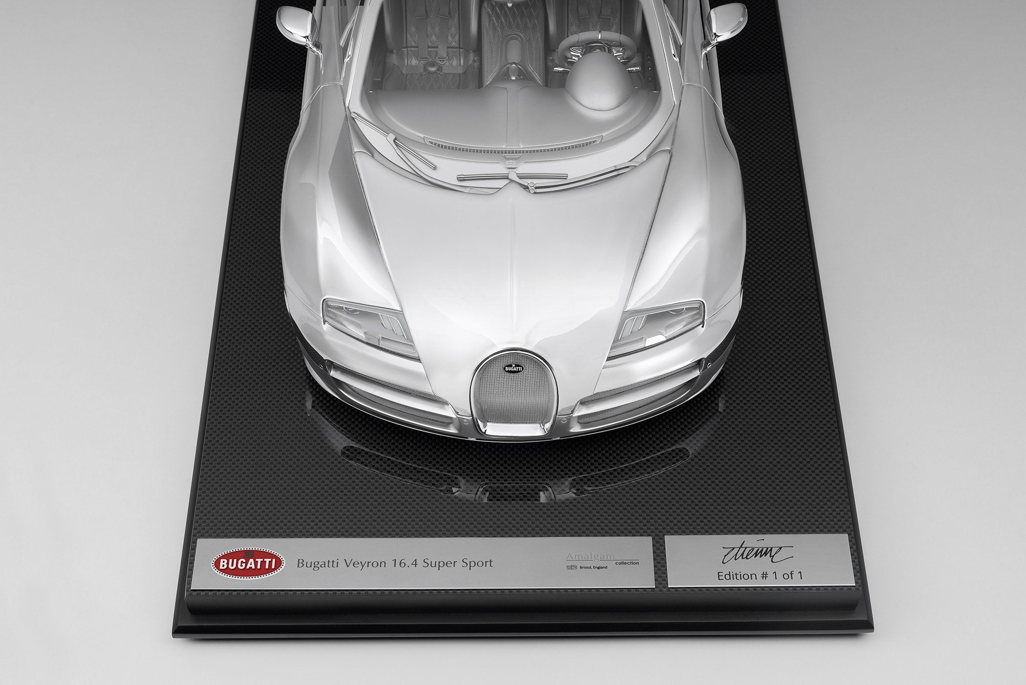 FIGURINES 1/43 BUGATTI TYPE 30 CIGARE VROOM PEINT FOR MCM CHROMES