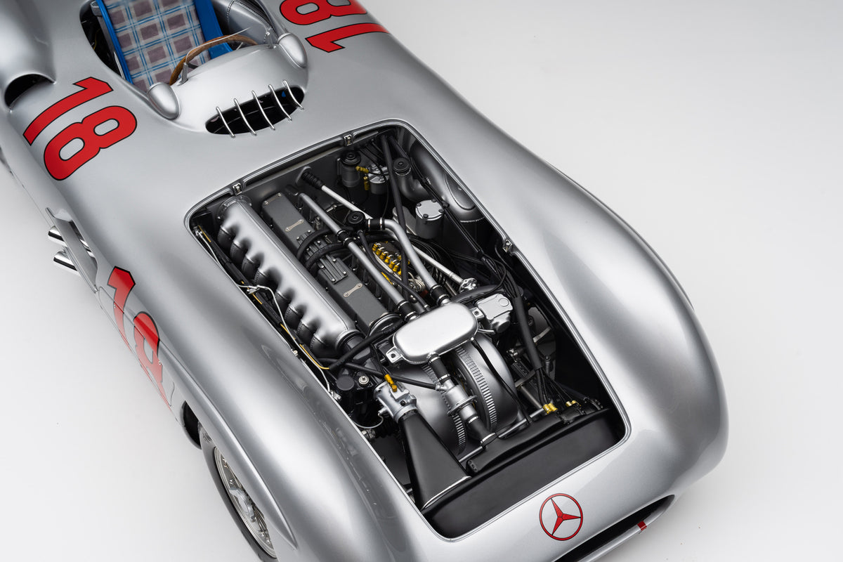 Mercedes-Benz W196 Streamliner - 1954 French Grand Prix Winner - Juan Manuel Fangio - 1:8 scale
