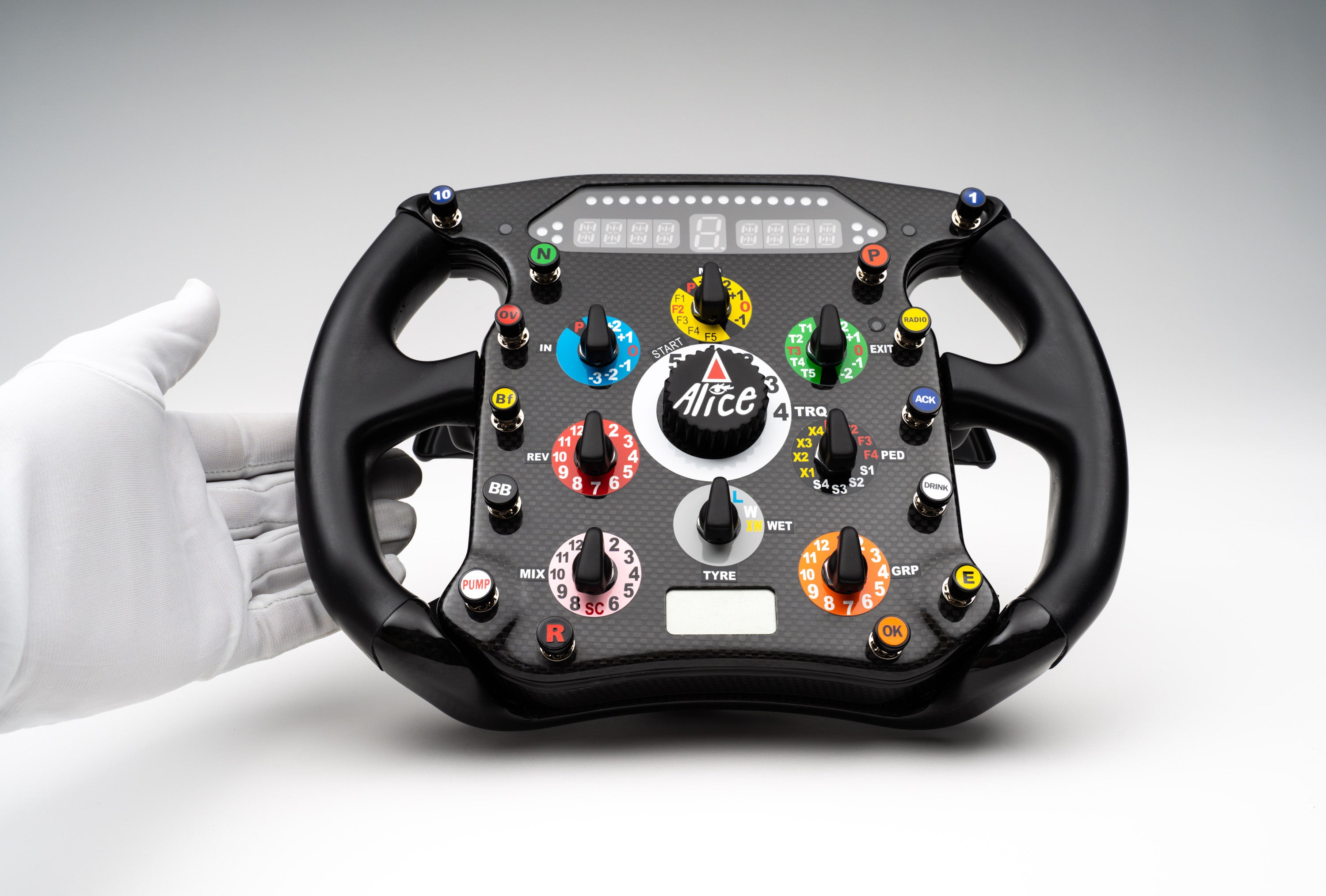 Ferrari F2008 Steering Wheel (2008) – Amalgam Collection