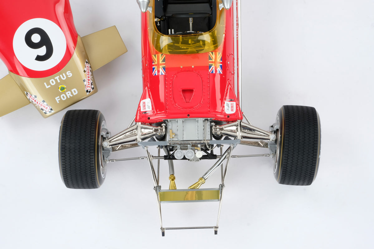 Lotus 49B - Vainqueur du Grand Prix de Monaco de 1968 - Hill - Échelle 1/8
