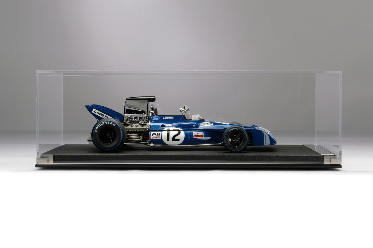 Tyrrell 003 - Sir Jackie Stewart at 1:8 scale by Amalgam Collection