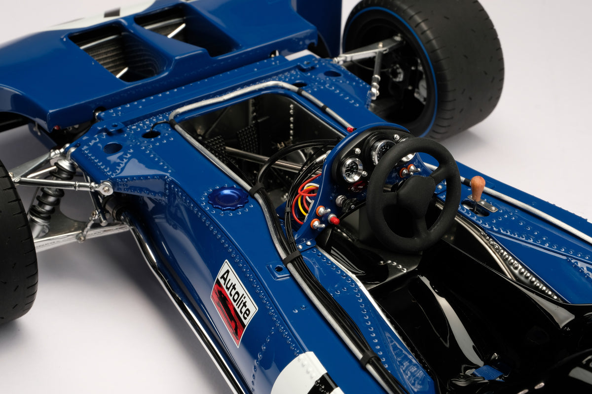 Tyrrell 003 - Sir Jackie Stewart at 1:8 scale by Amalgam Collection