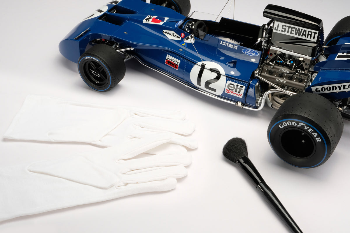Tyrrell 003 - Sir Jackie Stewart at 1:8 scale by Amalgam Collection