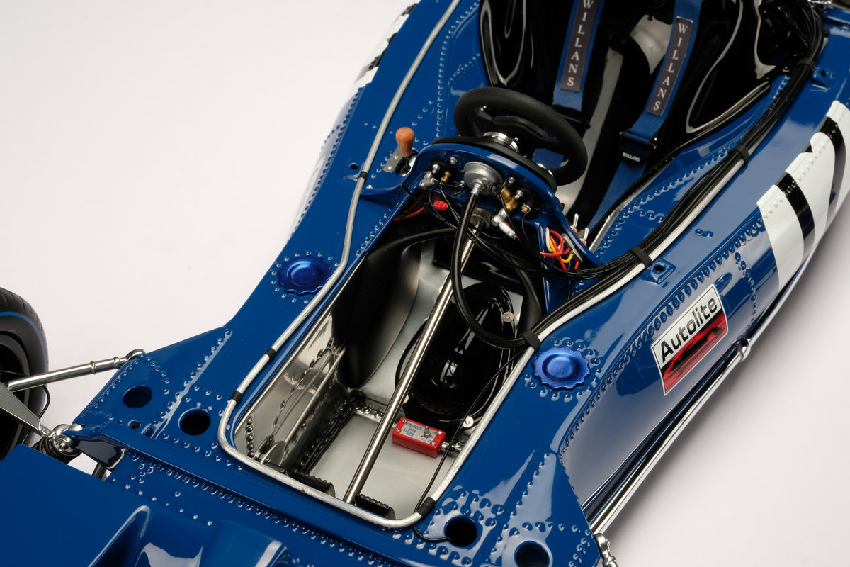 Tyrrell 003 - Sir Jackie Stewart at 1:8 scale by Amalgam Collection