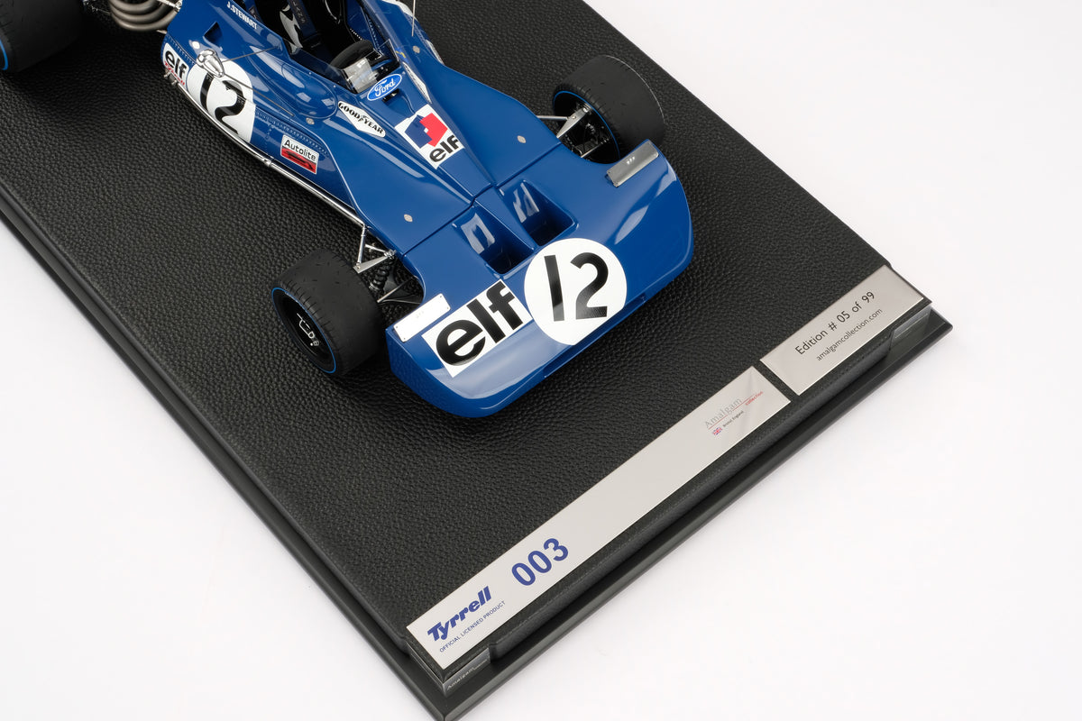 Tyrrell 003 - Sir Jackie Stewart at 1:8 scale by Amalgam Collection