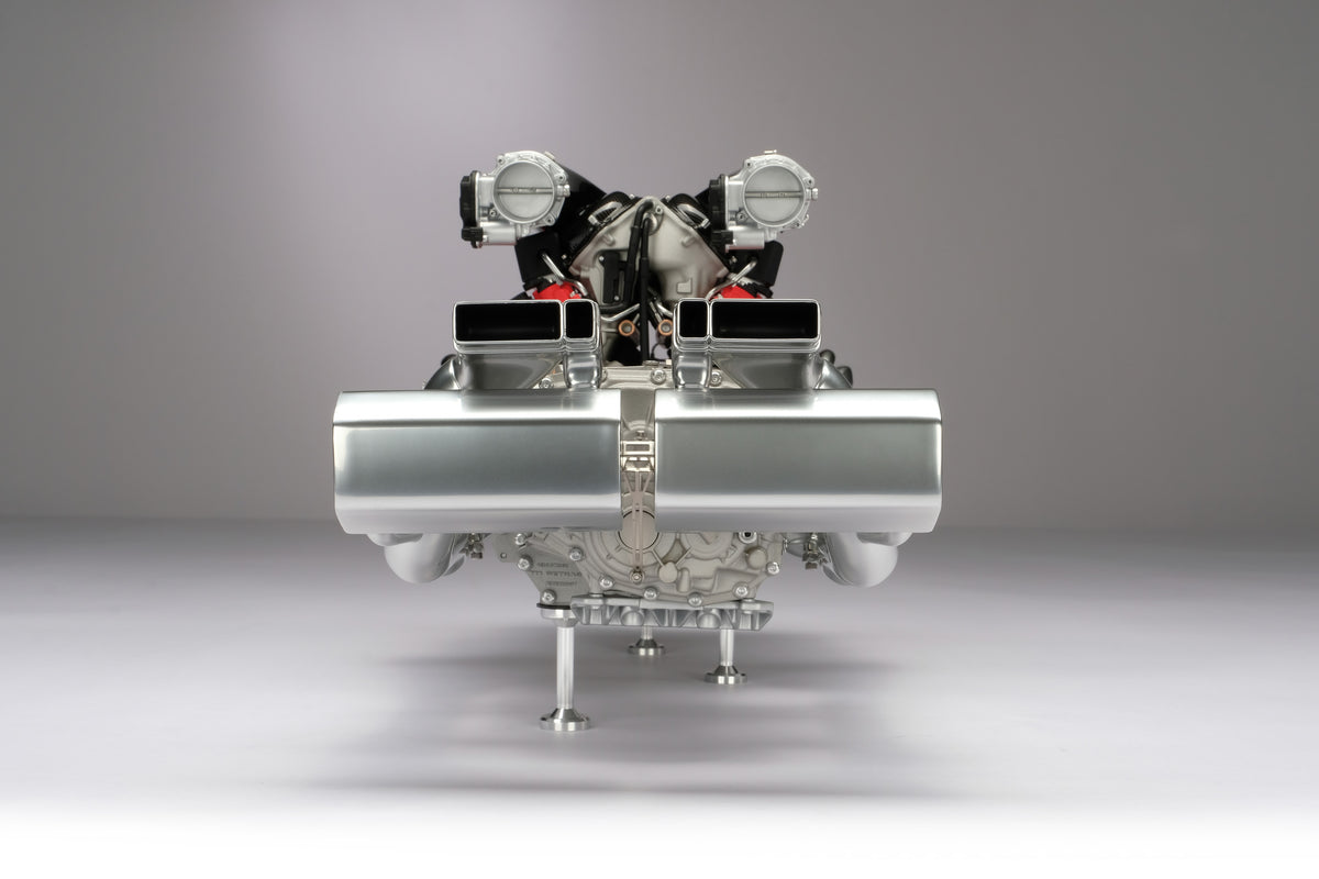 Ferrari Daytona SP3 Engine and Gearbox replica model at 1:4 scale by Amalgam Collection