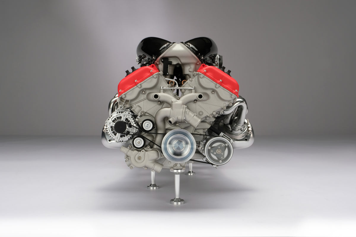 Ferrari Daytona SP3 Engine and Gearbox replica model at 1:4 scale by Amalgam Collection