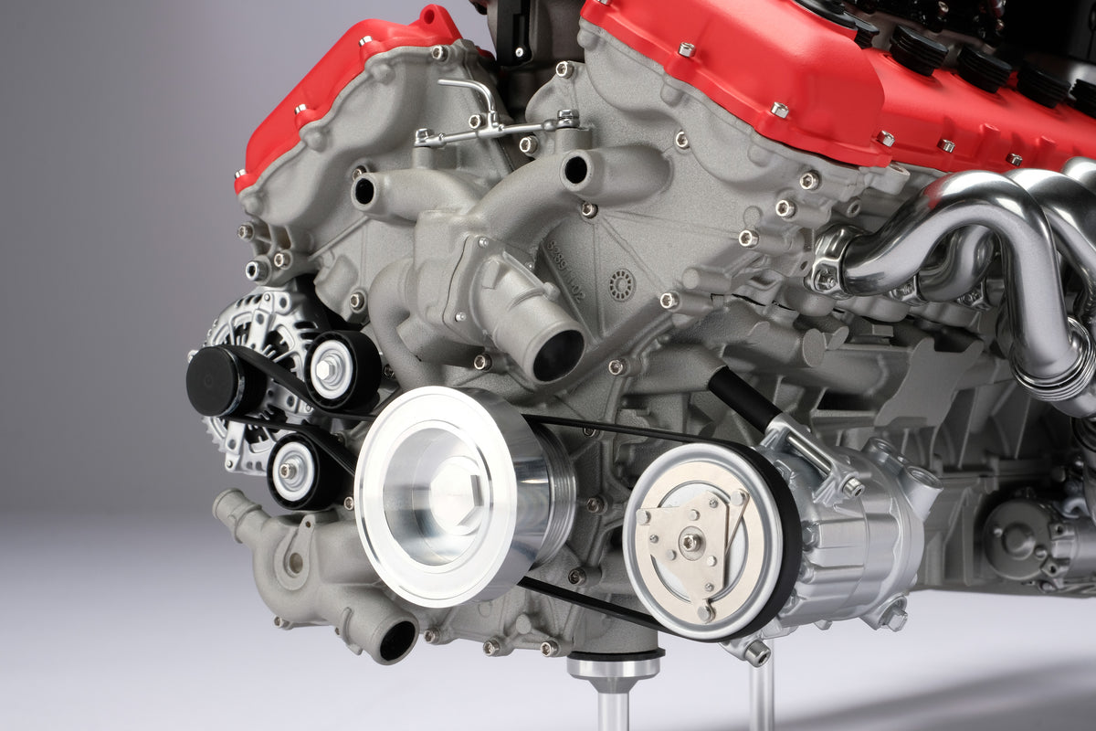 Ferrari Daytona SP3 Engine and Gearbox replica model at 1:4 scale by Amalgam Collection
