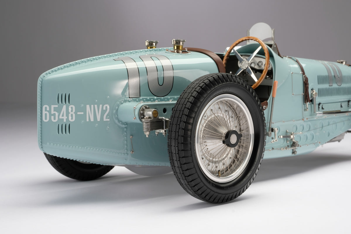 BUGATTI Type 59 - Grand Prix de Belgique 1935 - Wimille - Échelle 1:8