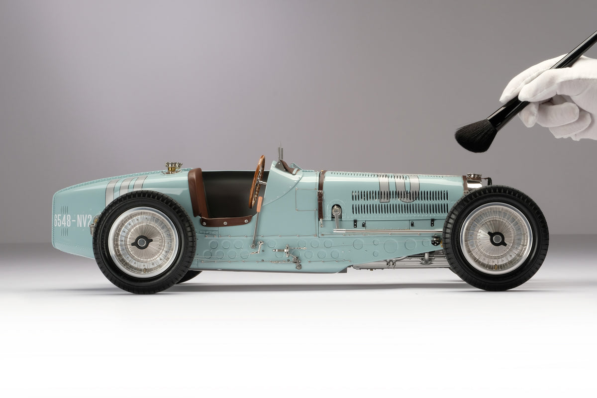 BUGATTI Type 59 - Grand Prix de Belgique 1935 - Wimille - Échelle 1:8