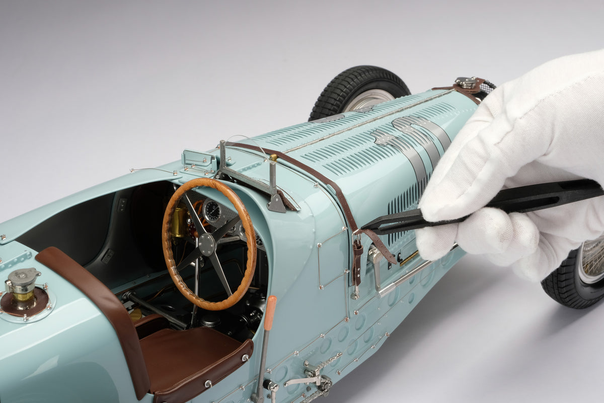 BUGATTI Type 59 - Grand Prix de Belgique 1935 - Wimille - Échelle 1:8