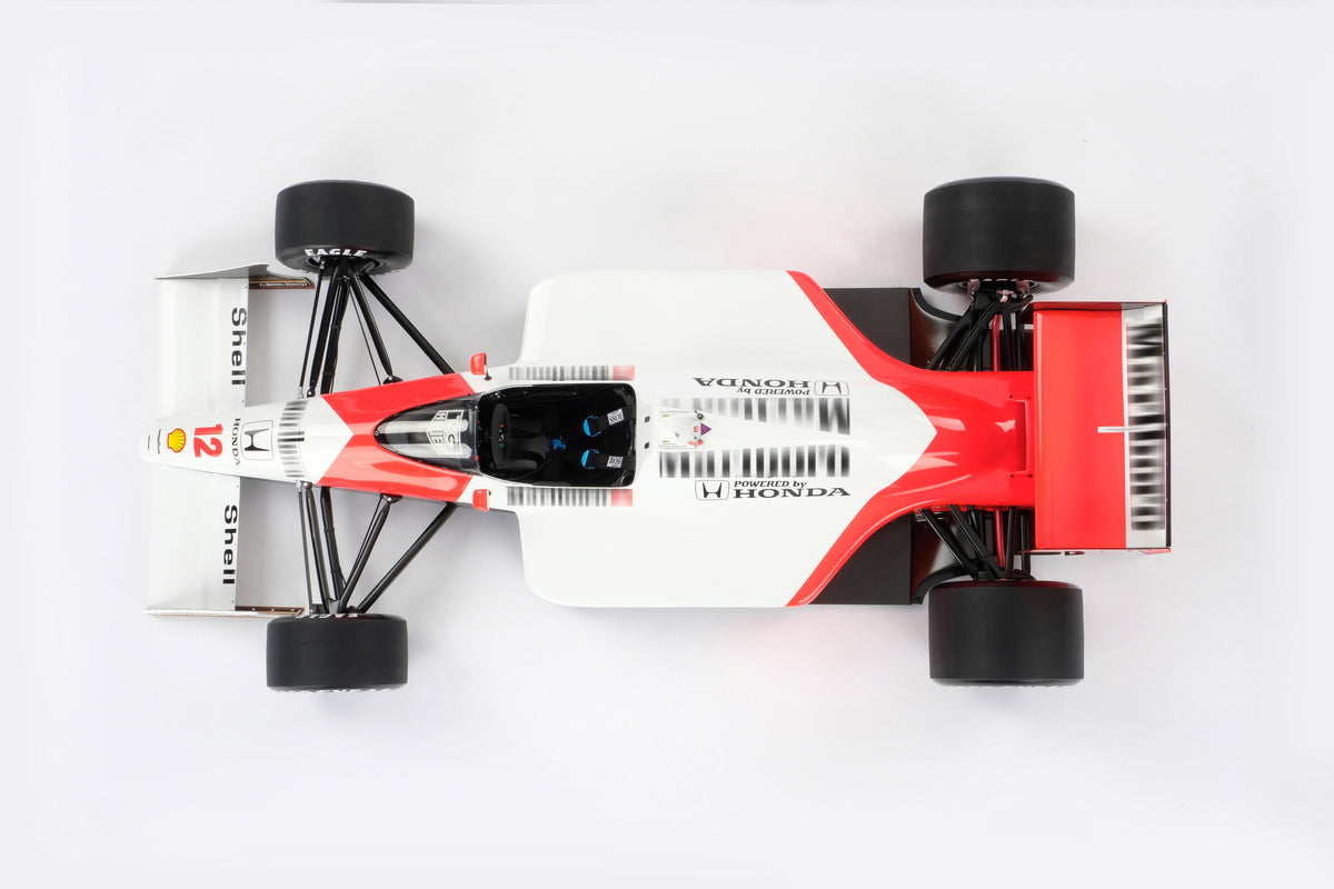 McLaren MP4/4 - Vainqueur du Grand Prix du Japon 1988 - Ayrton Senna - Échelle 1:8