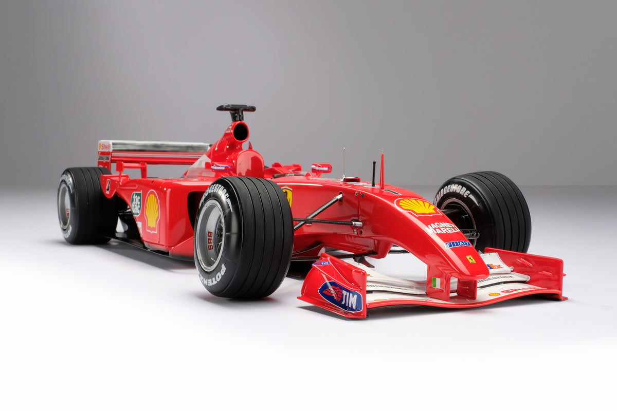 Ferrari F2001 - Vainqueur du Grand Prix de Hongrie 2001 - Schumacher - Échelle 1:8
