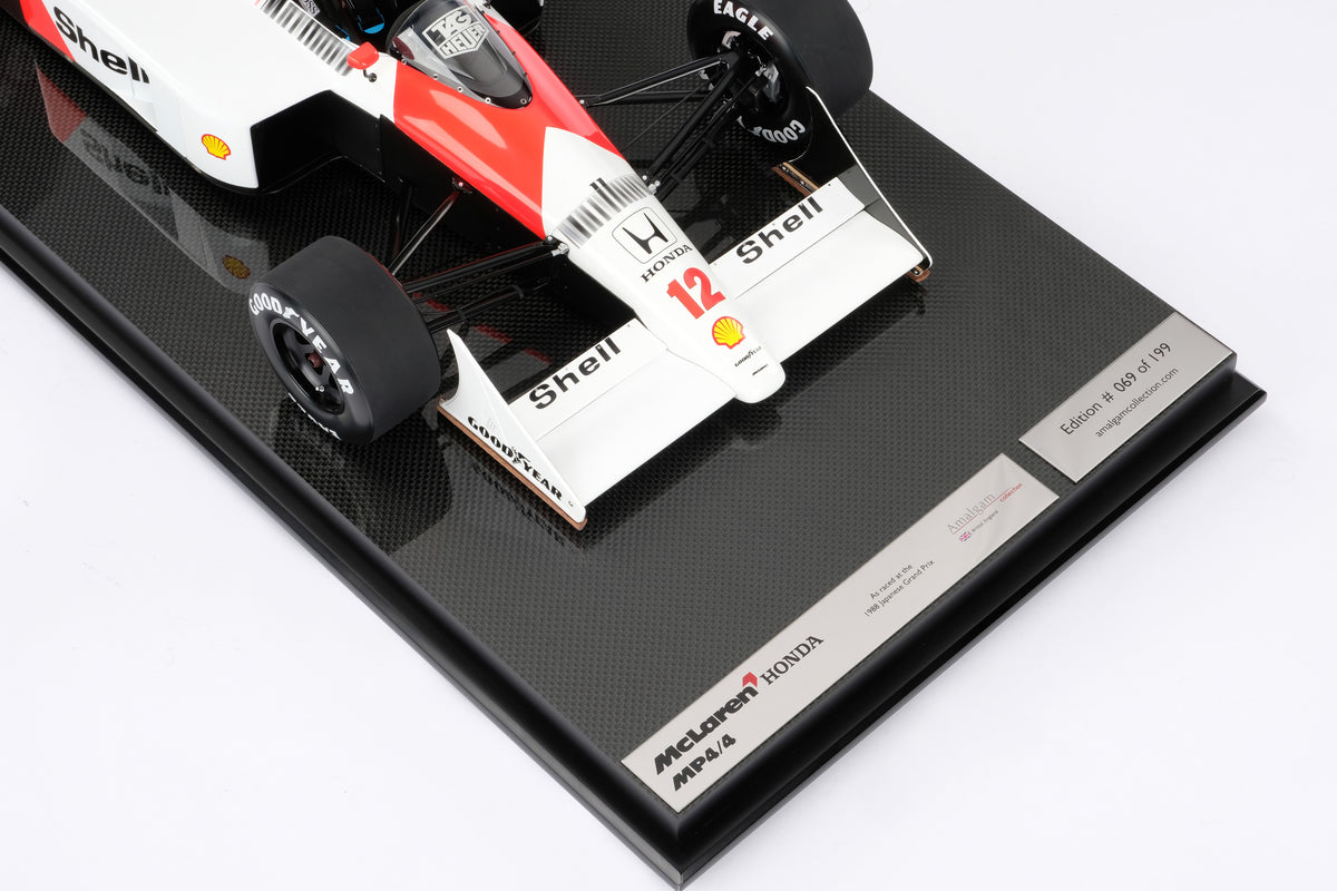 McLaren MP4/4 - Vainqueur du Grand Prix du Japon 1988 - Ayrton Senna - Échelle 1:8