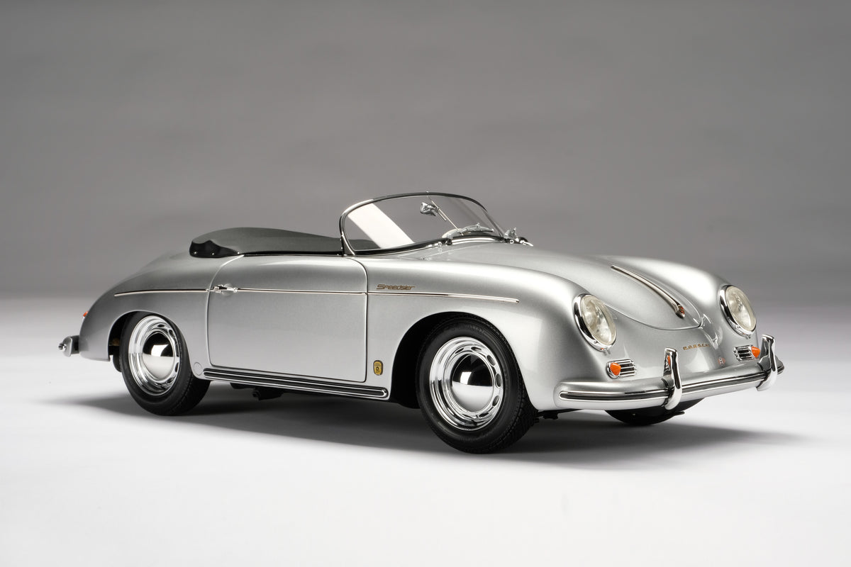 Porsche 356 A Speedster (1955) - Silver Metallic - 1:8 scale