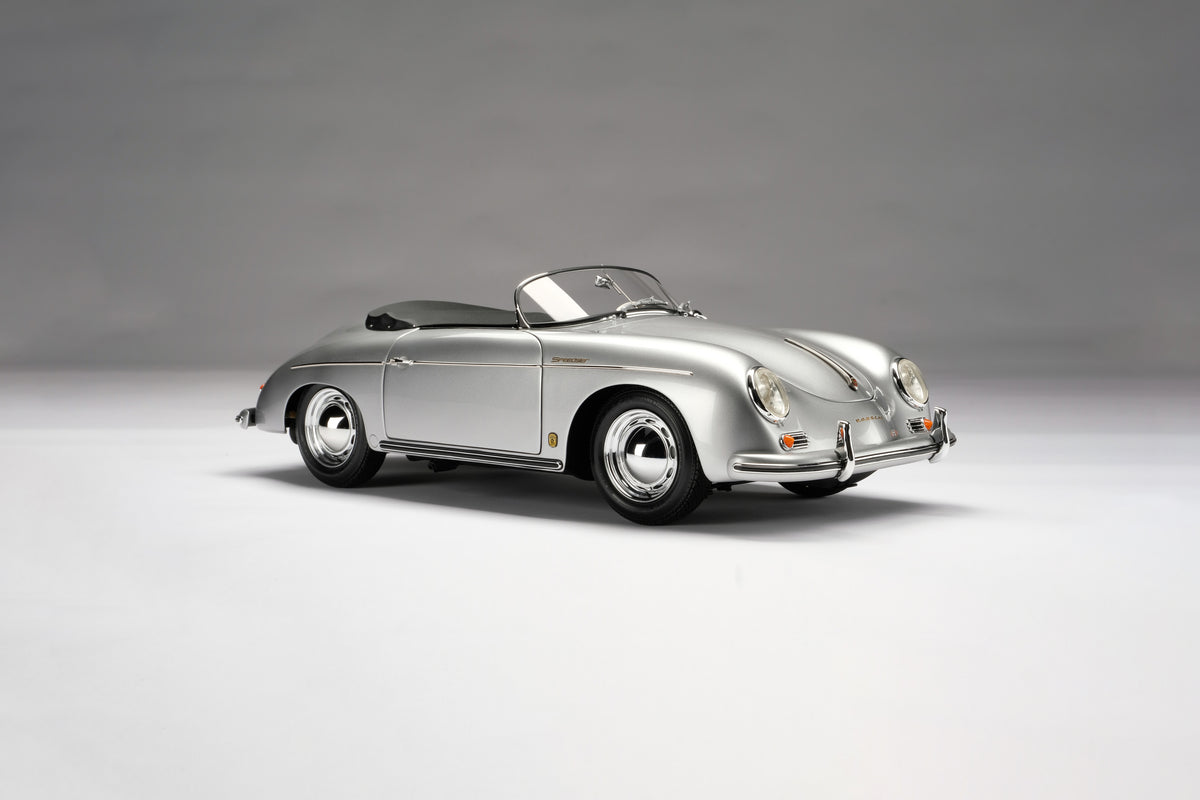 Porsche 356 A Speedster (1955) - Silver Metallic - 1:8 scale