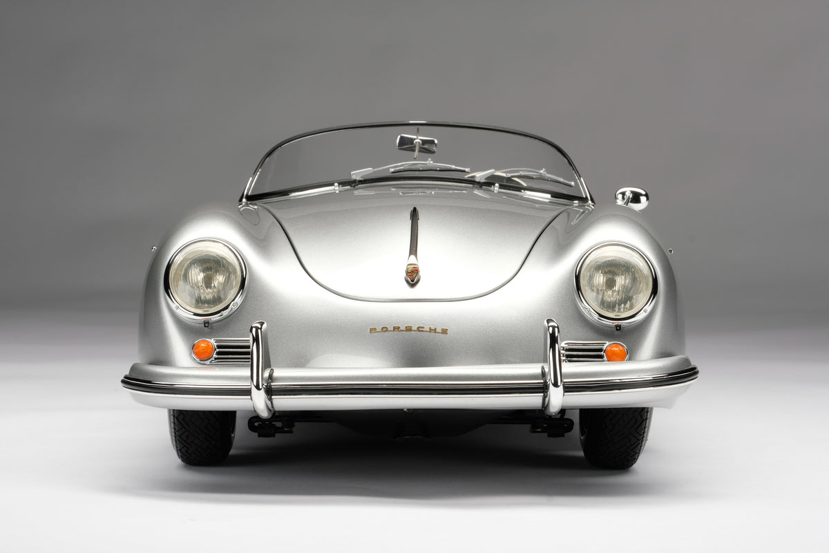 Porsche 356 A Speedster (1955) - Argent métallisé - Échelle 1:8