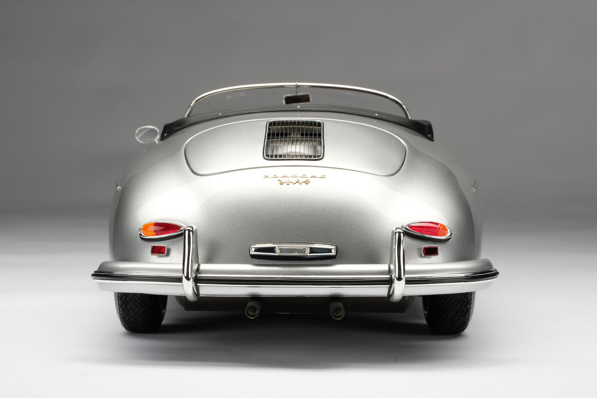 Porsche 356 A Speedster (1955) - Argent métallisé - Échelle 1:8
