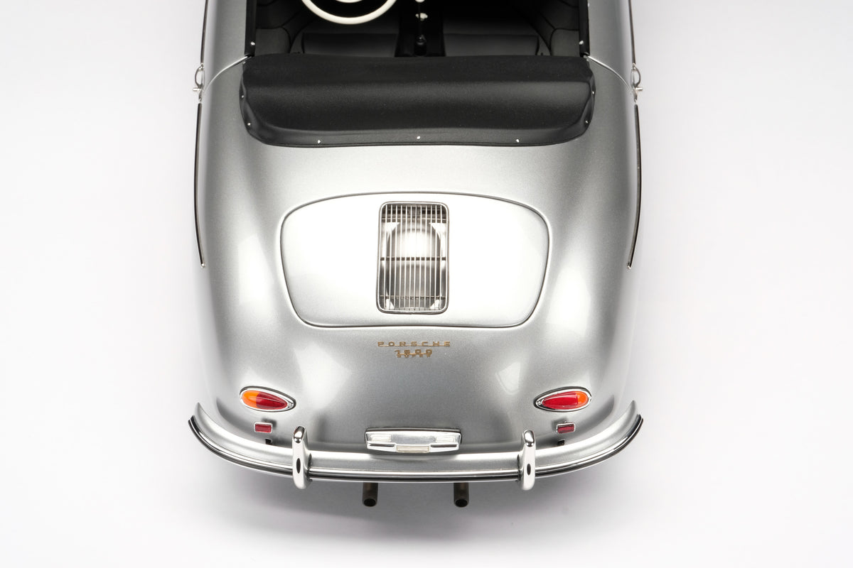 Porsche 356 A Speedster (1955) - Argent métallisé - Échelle 1:8