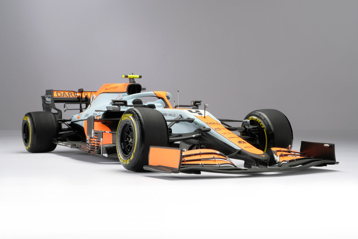 McLaren MCL35M - 2021 Monaco Grand Prix - Lando Norris - Third Place - 1:8 scale