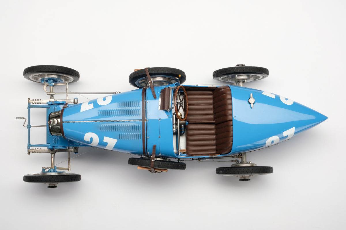 BUGATTI Type 35T - 1926 Targa Florio Winner - Patinated - 1:8 scale