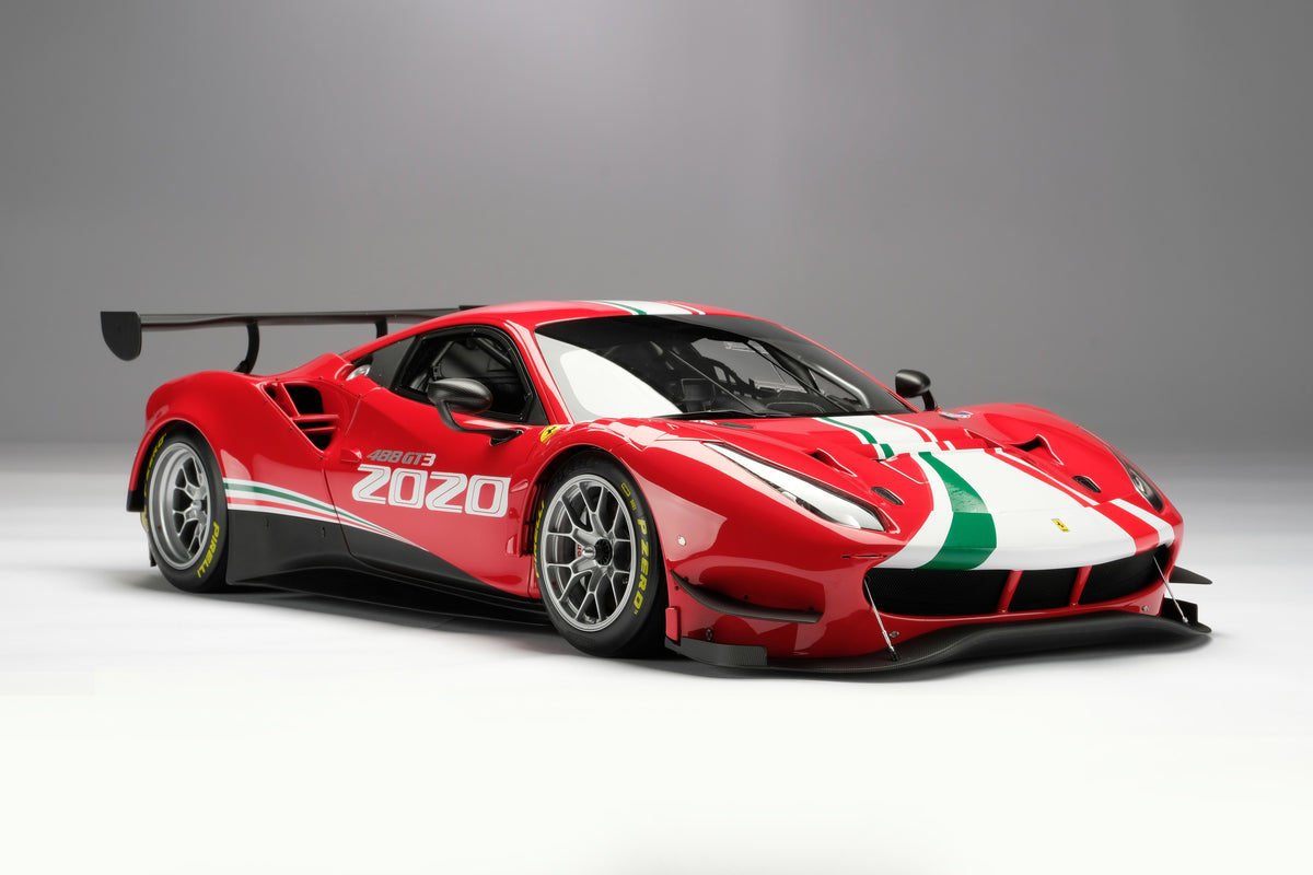 Ferrari 488 GT3 Evo 2020 - Caractéristiques techniques de lancement 2019