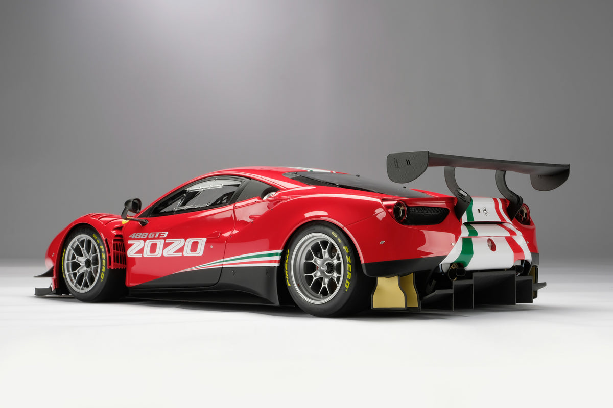 Ferrari 488 GT3 Evo 2020 - Caractéristiques techniques de lancement 2019