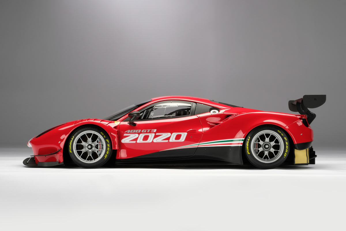 Ferrari 488 GT3 Evo 2020 - Caractéristiques techniques de lancement 2019
