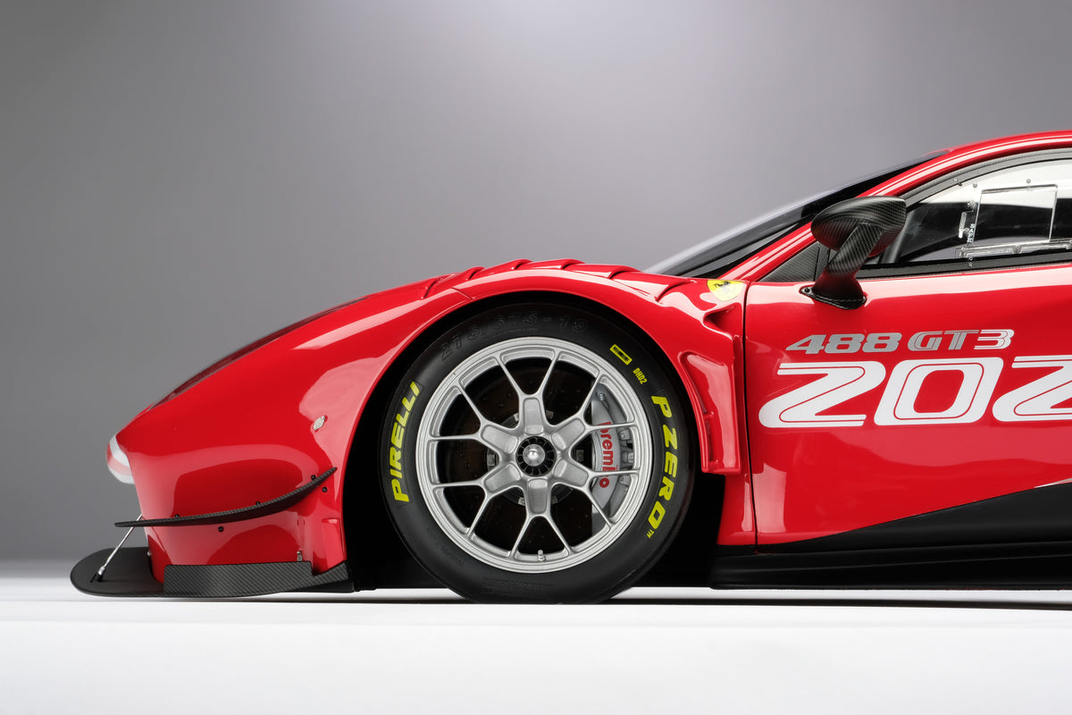 Ferrari 488 GT3 Evo 2020 - Caractéristiques techniques de lancement 2019